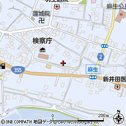 茨城県行方市麻生132周辺の地図