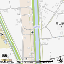 埼玉県春日部市新川54周辺の地図
