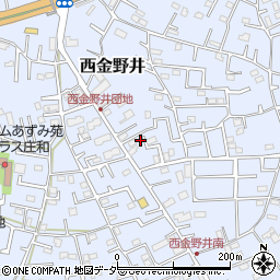 埼玉県春日部市西金野井1830周辺の地図