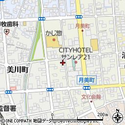 福井県大野市月美町3-12周辺の地図