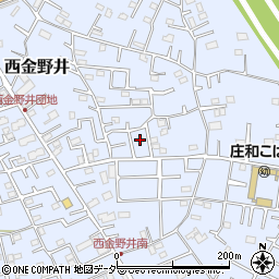埼玉県春日部市西金野井1843周辺の地図