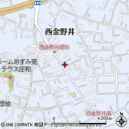 埼玉県春日部市西金野井1833周辺の地図