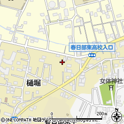 埼玉県春日部市樋堀129周辺の地図