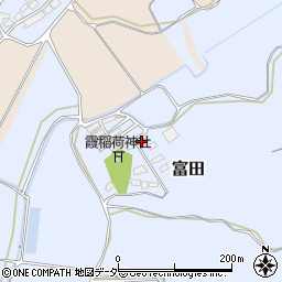 茨城県行方市富田648周辺の地図