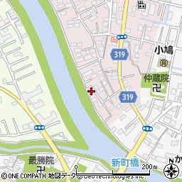 埼玉県春日部市小渕702周辺の地図
