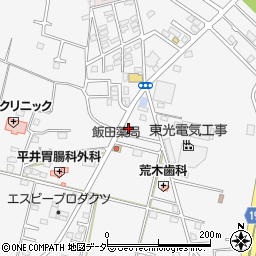 茨城県つくばみらい市板橋2734周辺の地図