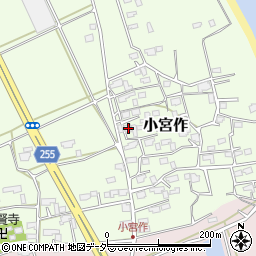 茨城県鹿嶋市小宮作705周辺の地図