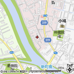 埼玉県春日部市小渕704周辺の地図