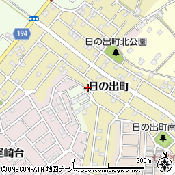 千葉県野田市日の出町6-8周辺の地図