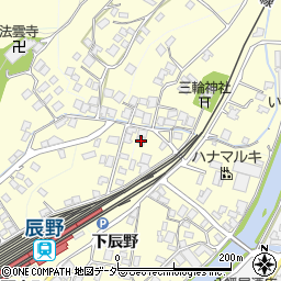 長野県上伊那郡辰野町辰野1990周辺の地図