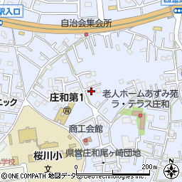 埼玉県春日部市西金野井218周辺の地図