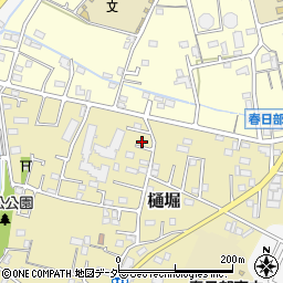 埼玉県春日部市樋堀236周辺の地図