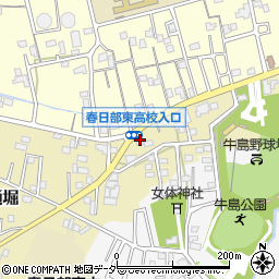 埼玉県春日部市樋堀52周辺の地図