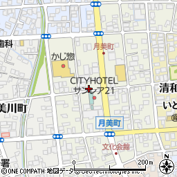 株式会社黒川クリーニング社　月美店周辺の地図