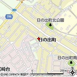 千葉県野田市日の出町6-9周辺の地図