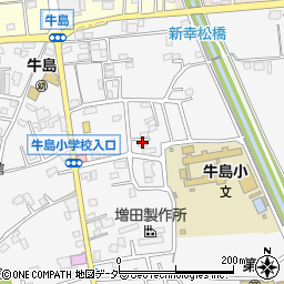 埼玉県春日部市牛島1078周辺の地図