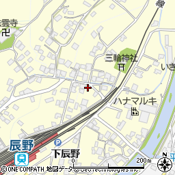 長野県上伊那郡辰野町辰野1991周辺の地図