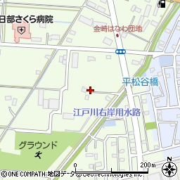 埼玉県春日部市金崎1045周辺の地図