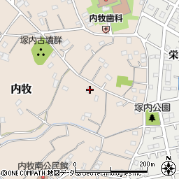 埼玉県春日部市内牧1743周辺の地図