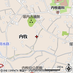 埼玉県春日部市内牧1672周辺の地図