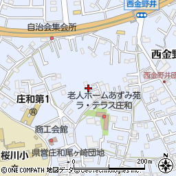 埼玉県春日部市西金野井210周辺の地図