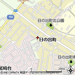 千葉県野田市日の出町6-7周辺の地図