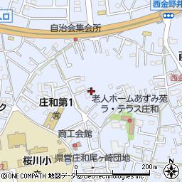 埼玉県春日部市西金野井219周辺の地図