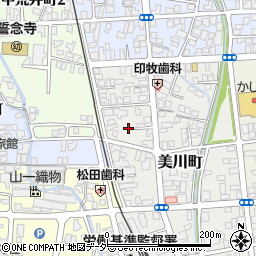 福井県大野市美川町3周辺の地図