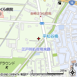 埼玉県春日部市金崎1040周辺の地図