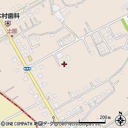 茨城県美浦村（稲敷郡）土屋周辺の地図