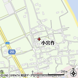 茨城県鹿嶋市小宮作704周辺の地図