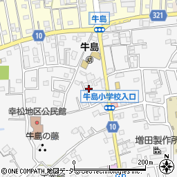 埼玉県春日部市牛島755周辺の地図