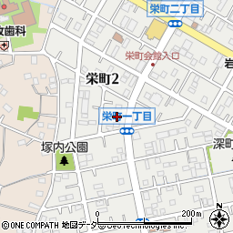 ほっかほっか亭春日部栄町店周辺の地図