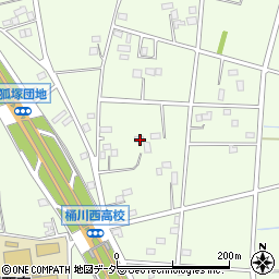 埼玉県桶川市川田谷1038周辺の地図