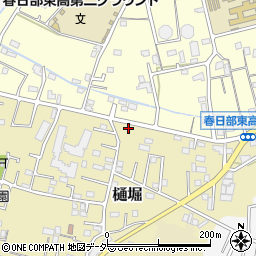 埼玉県春日部市樋堀112周辺の地図