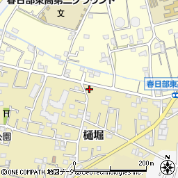 埼玉県春日部市樋堀113周辺の地図