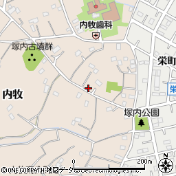 埼玉県春日部市内牧1780周辺の地図