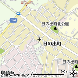 千葉県野田市日の出町6-16周辺の地図