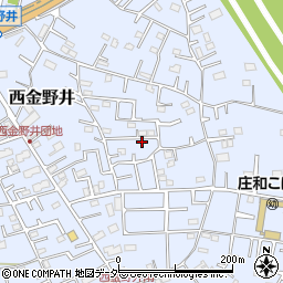 埼玉県春日部市西金野井1781周辺の地図