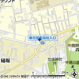 埼玉県春日部市樋籠269周辺の地図