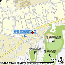 埼玉県春日部市樋堀45周辺の地図