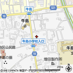 埼玉県春日部市牛島966周辺の地図