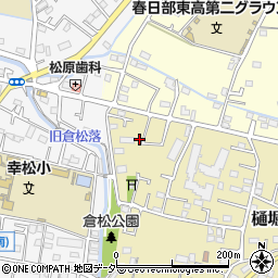 埼玉県春日部市樋堀290周辺の地図