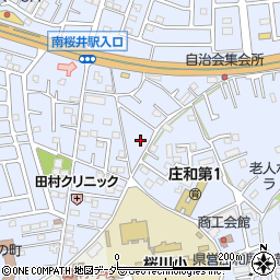 埼玉県春日部市西金野井292周辺の地図