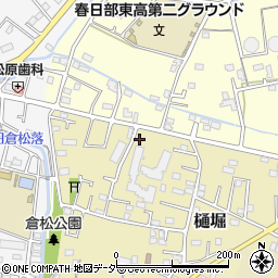埼玉県春日部市樋堀243周辺の地図