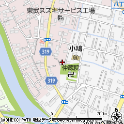 埼玉県春日部市小渕9-5周辺の地図