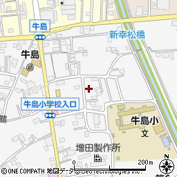 埼玉県春日部市牛島1076周辺の地図