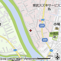 埼玉県春日部市小渕1522周辺の地図