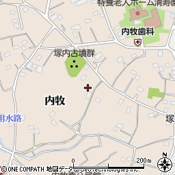 埼玉県春日部市内牧1674周辺の地図