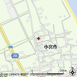 茨城県鹿嶋市小宮作703周辺の地図